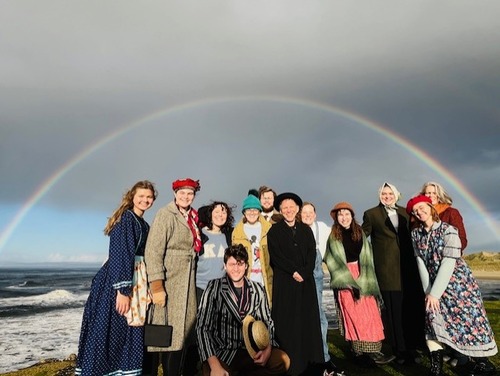Group photoshoot in Ireland